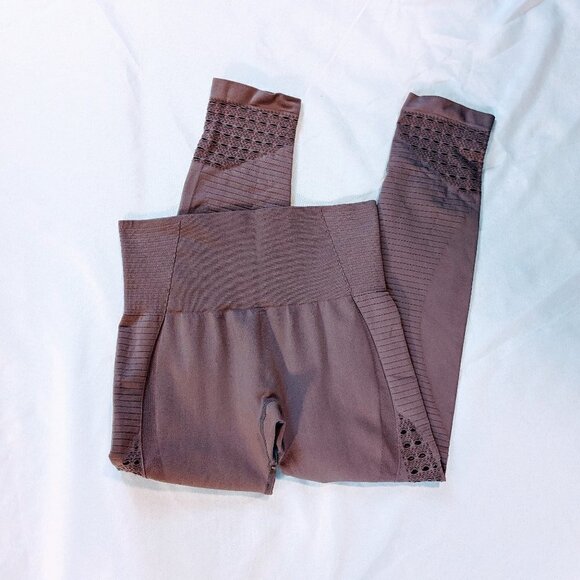 Mauve/Pink Workout Leggings Size S - Picture 1 of 3